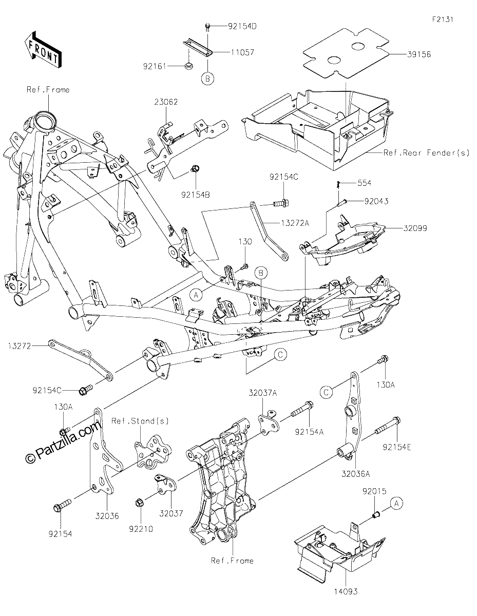 Diagrama de FRAME FITTINGS