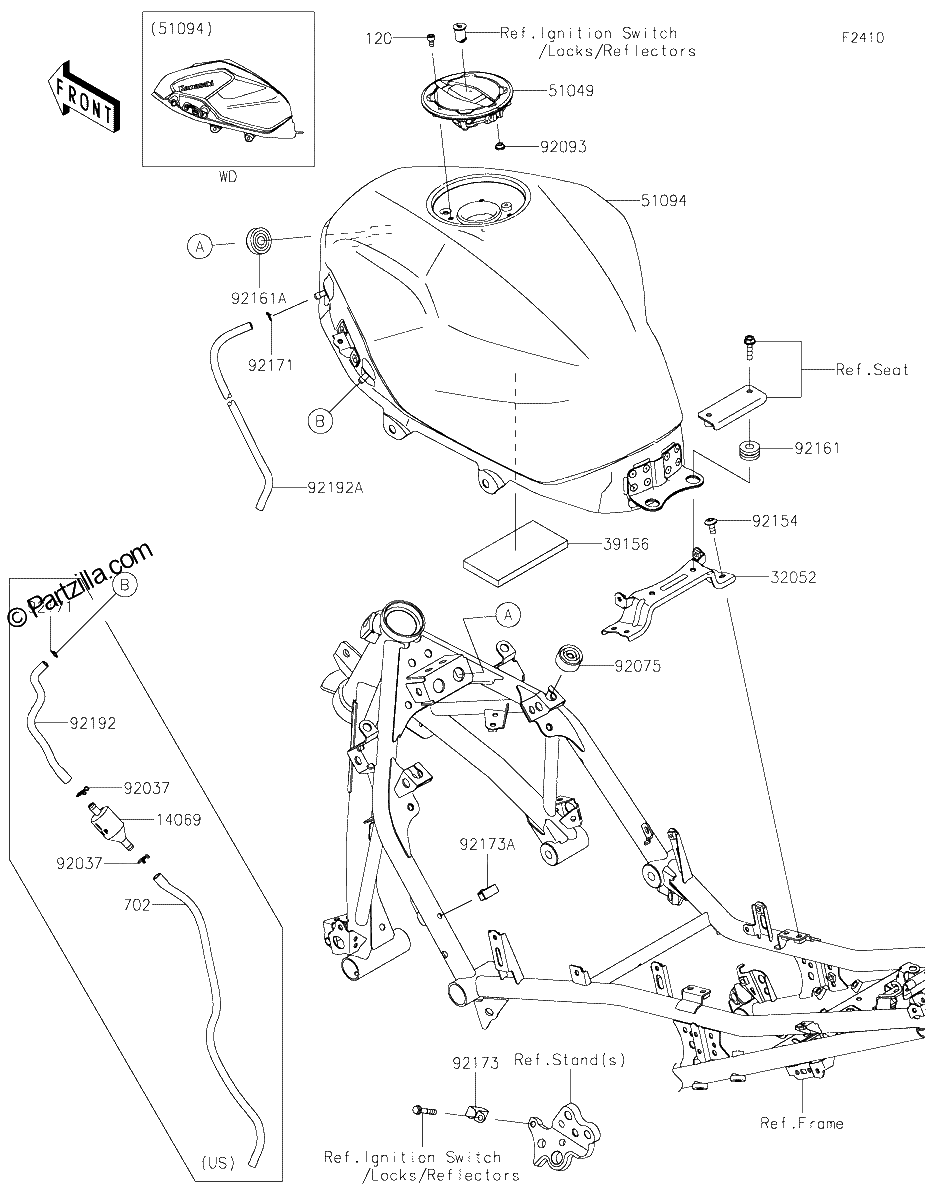 Diagrama de FUEL TANK