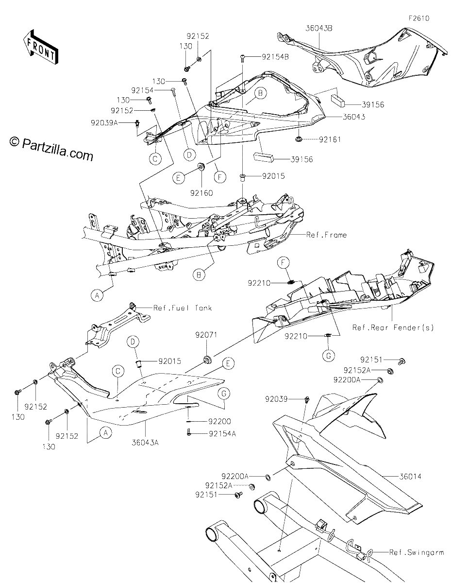 Diagrama de SIDE COVERS CHAIN COVER
