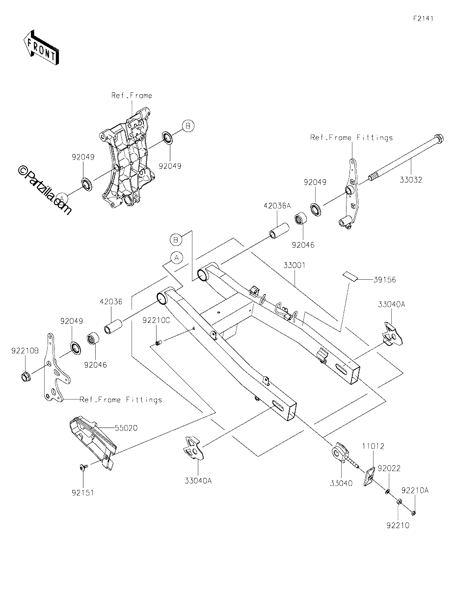 Diagrama de SWINGARM