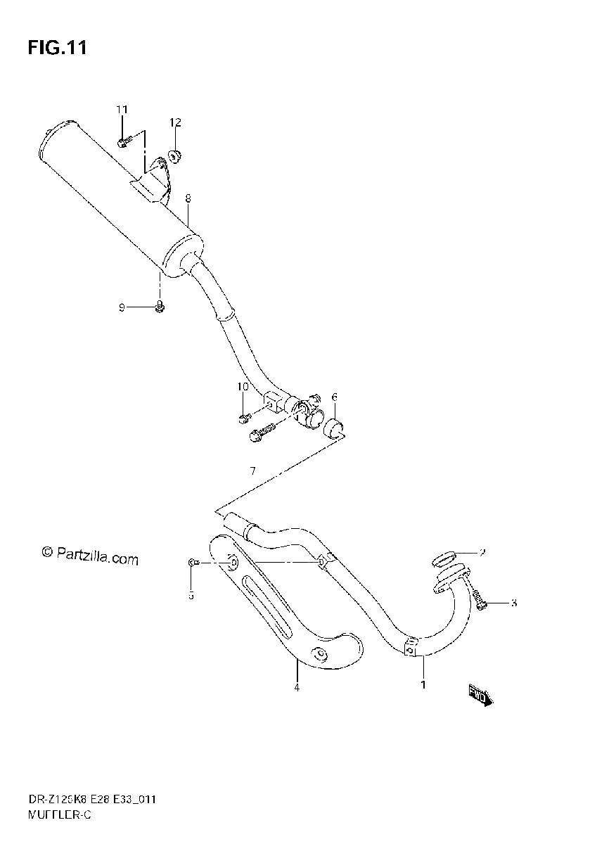 Diagrama de MUFFLER