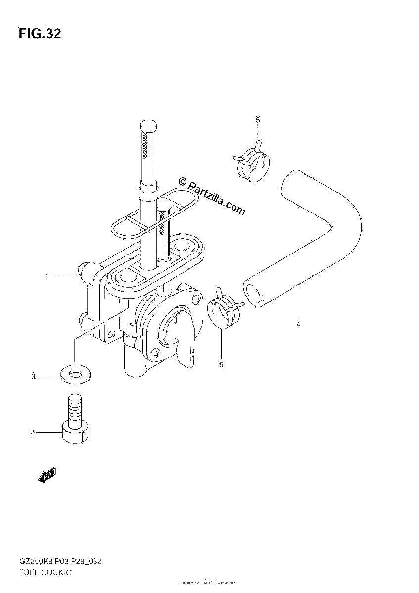 Diagrama de FUEL COCK