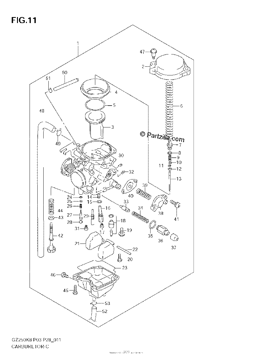 Diagrama de CARBURETOR