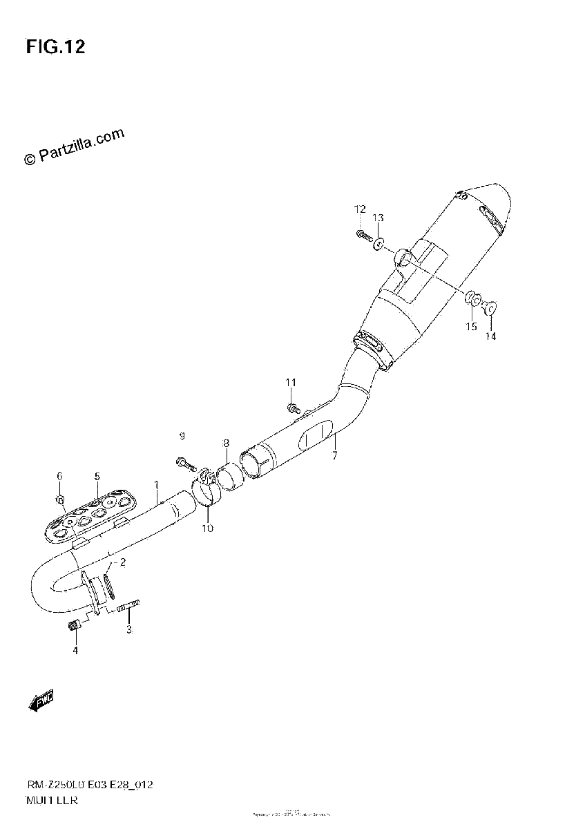 Diagrama de MUFFLER