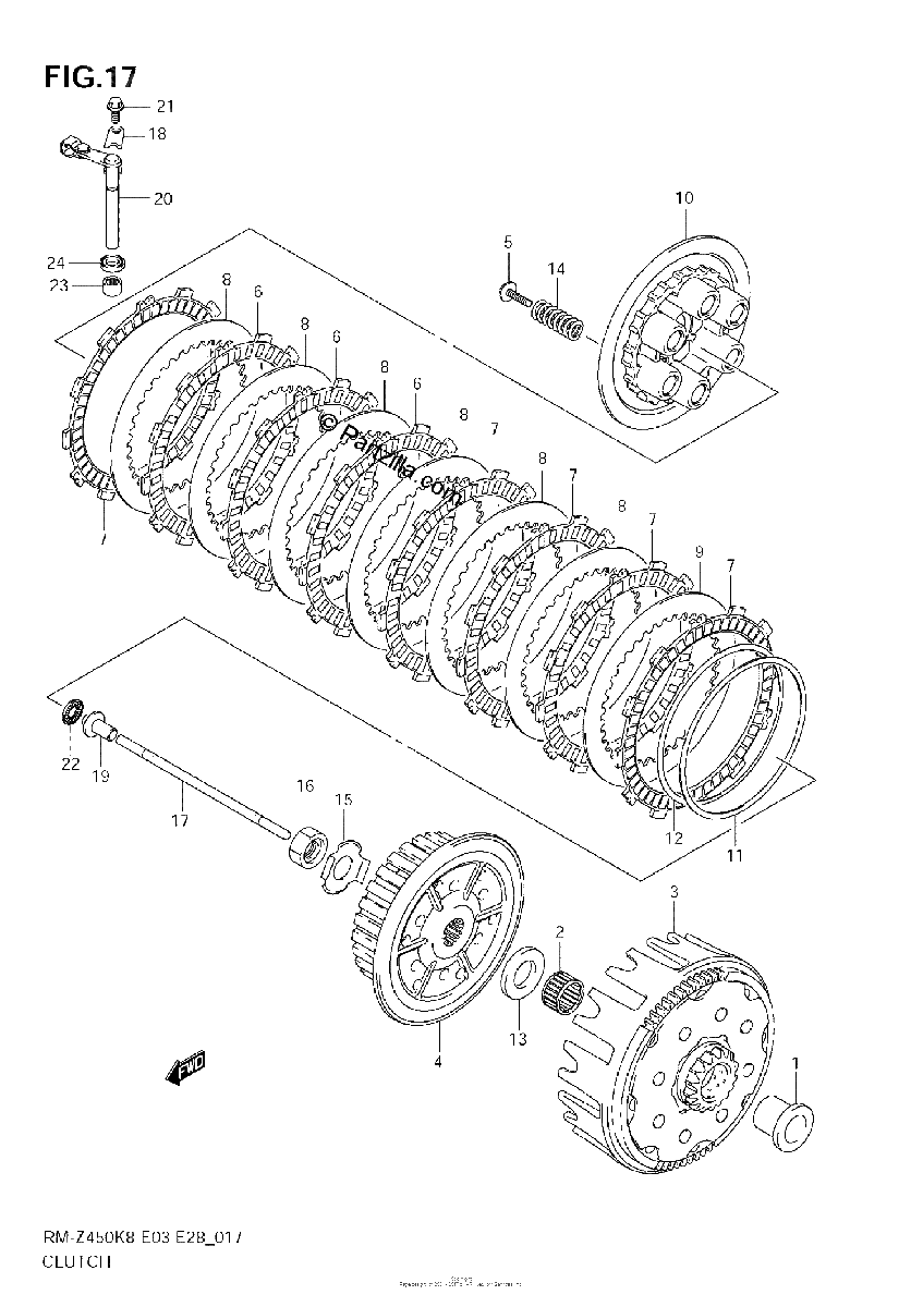 Diagrama de CLUTCH