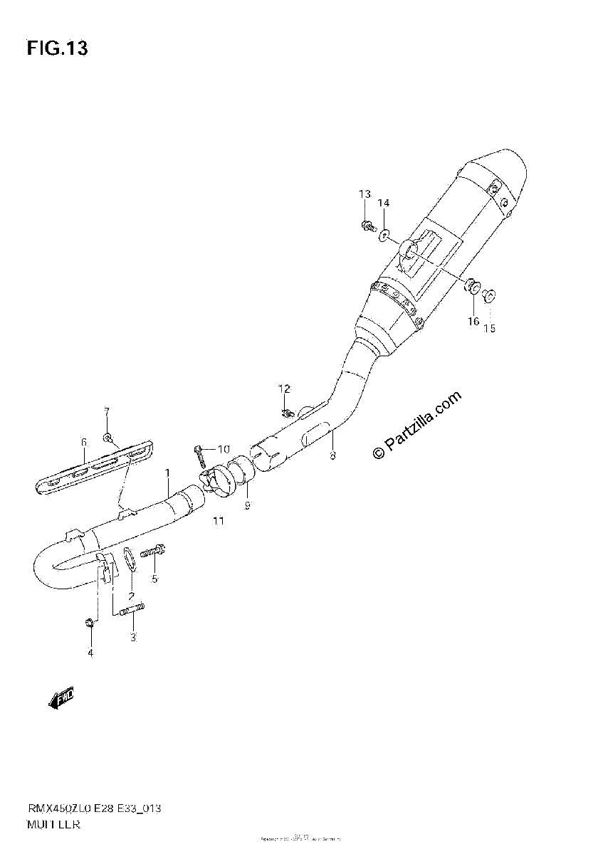 Diagrama de MUFFLER
