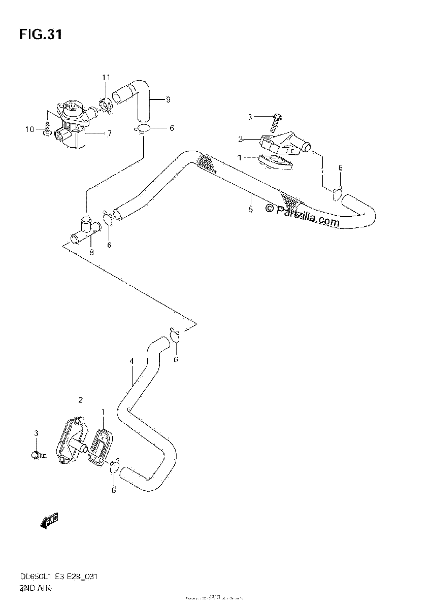 Diagrama de 2ND AIR