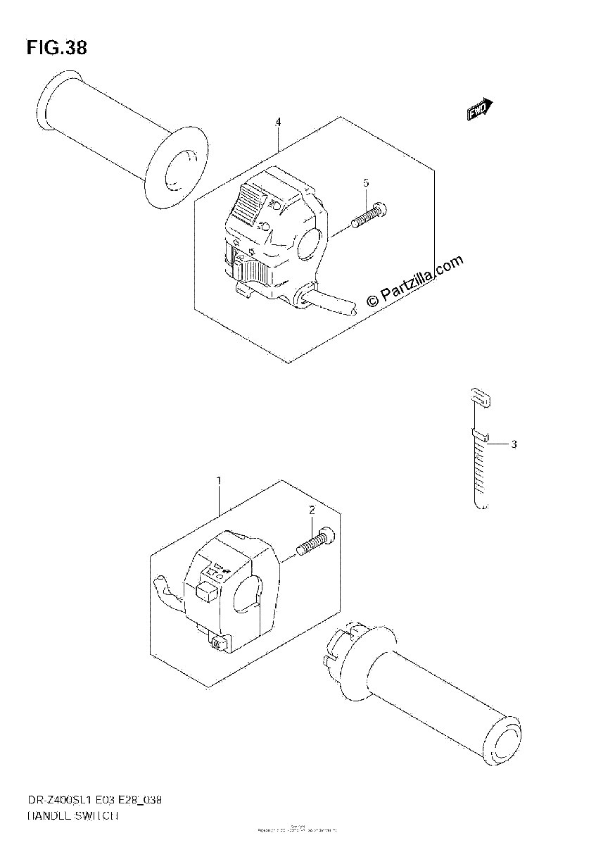 Diagrama de HANDLE SWITCH