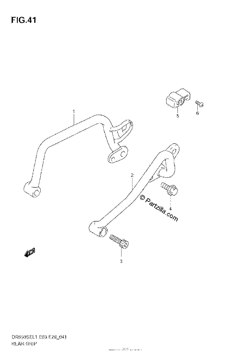 Diagrama de REAR GRIP