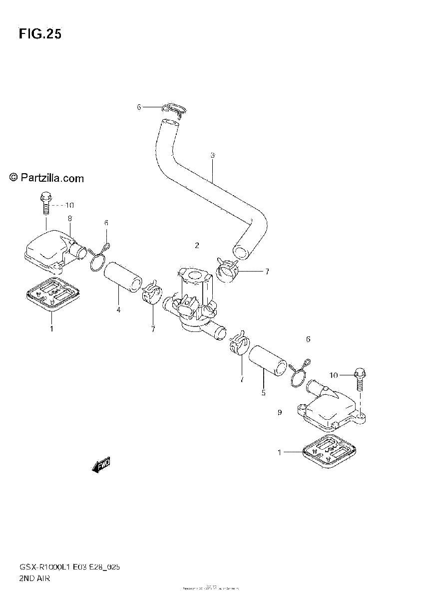Diagrama de 2ND AIR