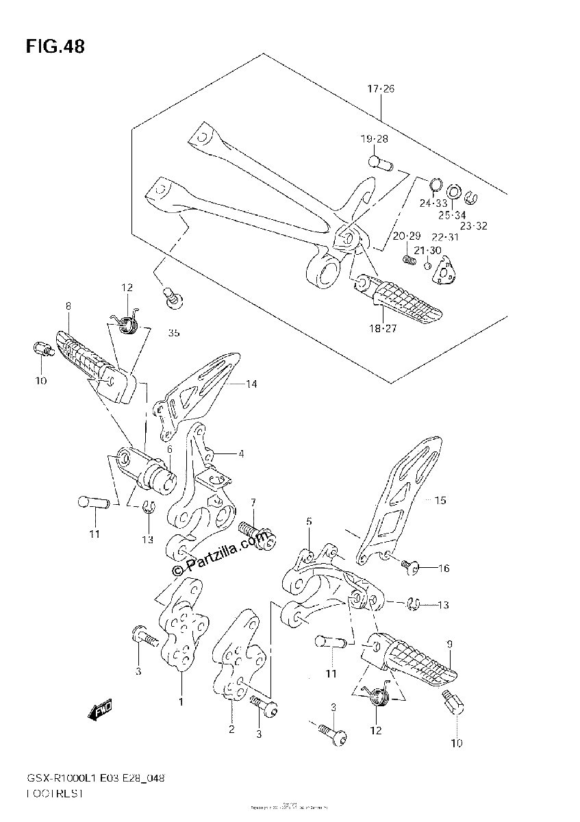 Diagrama de FOOTREST