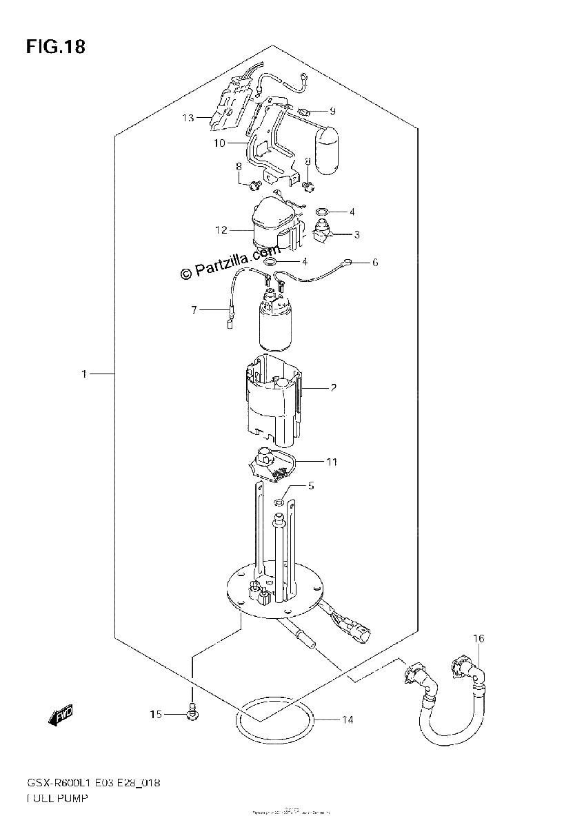 Diagrama de FUEL PUMP