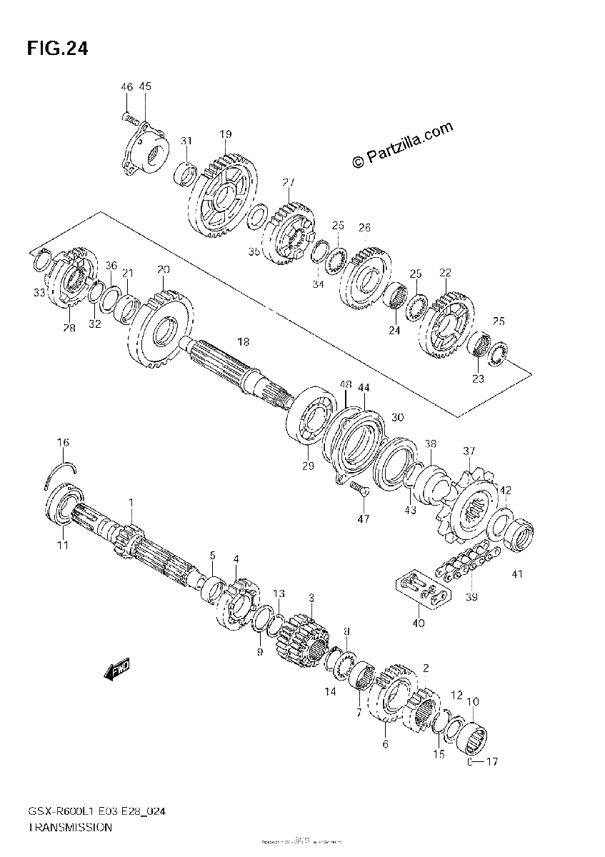 Diagrama de TRANSMISSION
