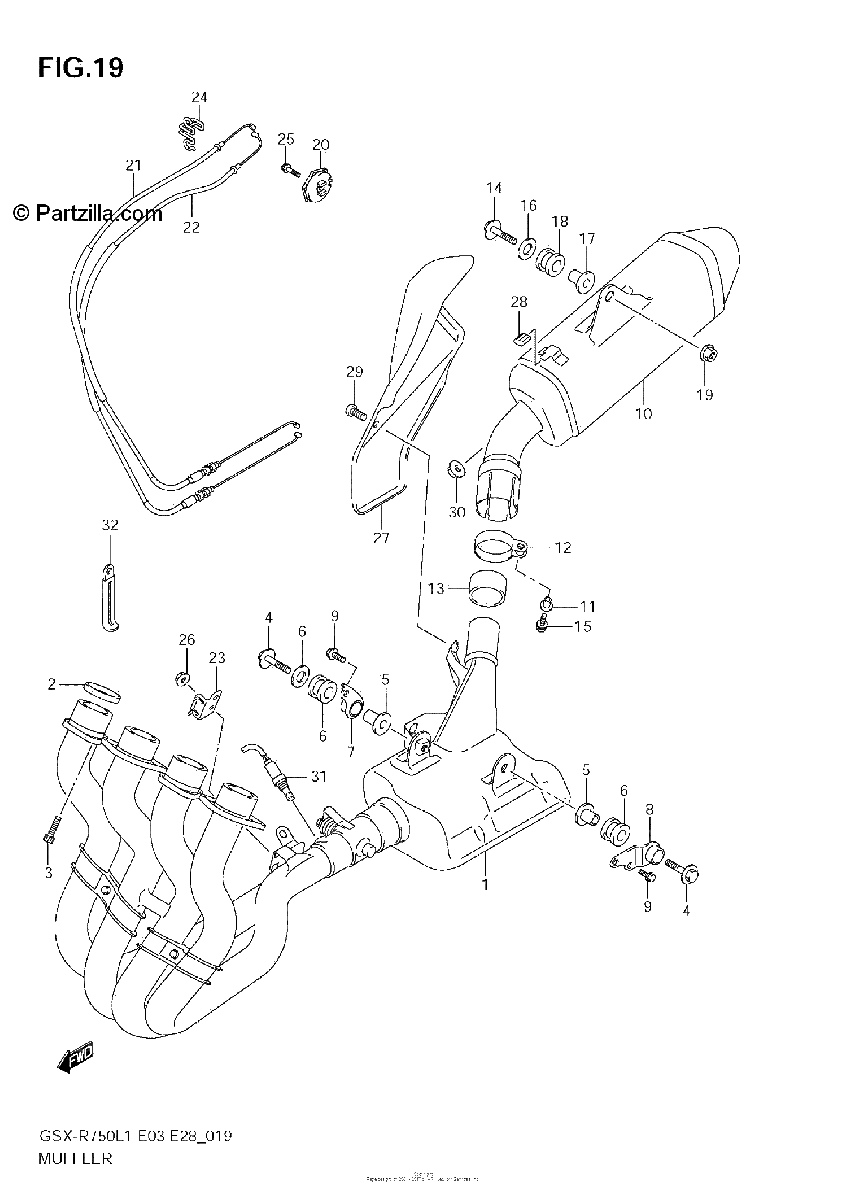 Diagrama de MUFFLER