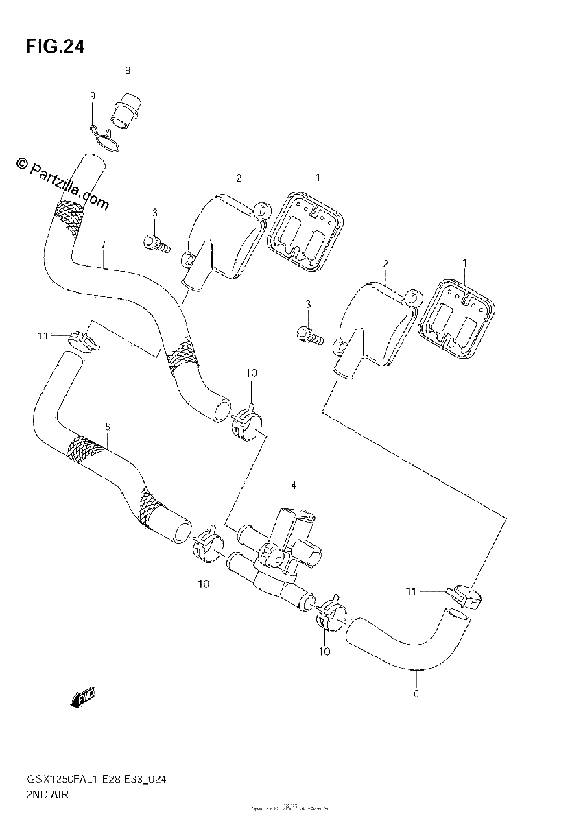 Diagrama de 2ND AIR