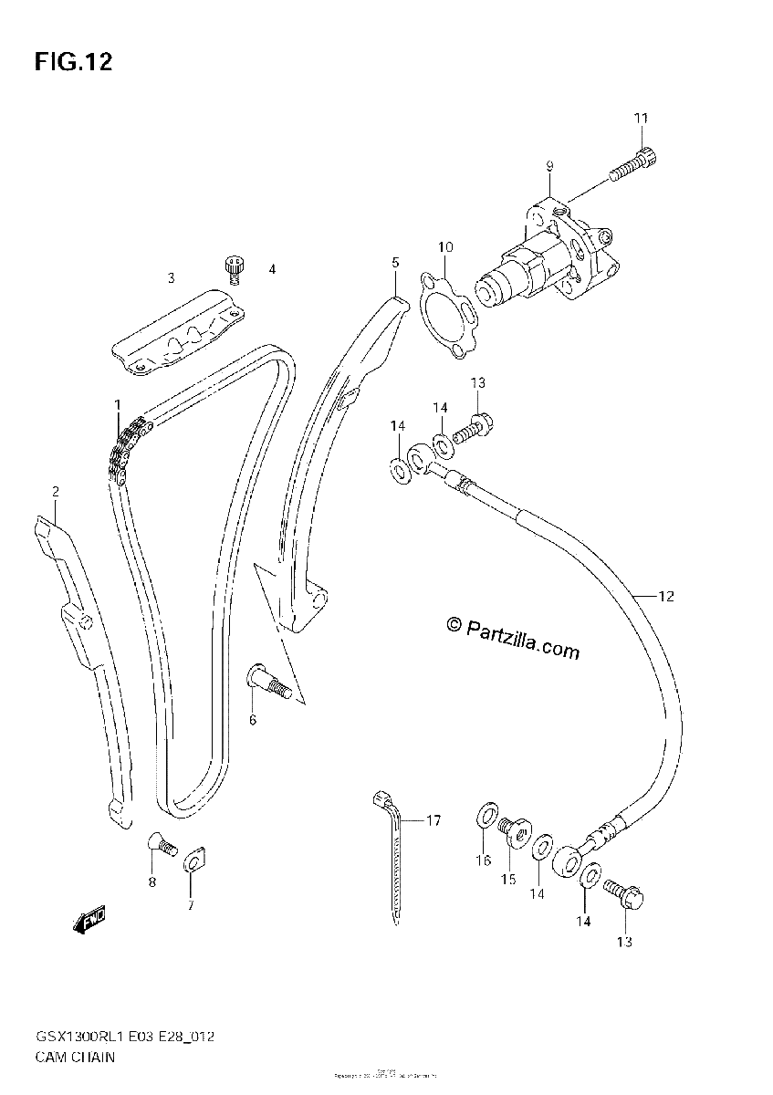 Diagrama de CAM CHAIN