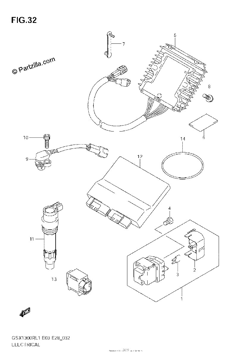 Diagrama de ELECTRICAL E28