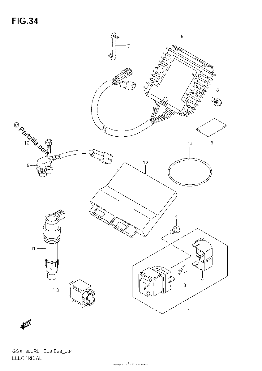 Diagrama de ELECTRICAL E33