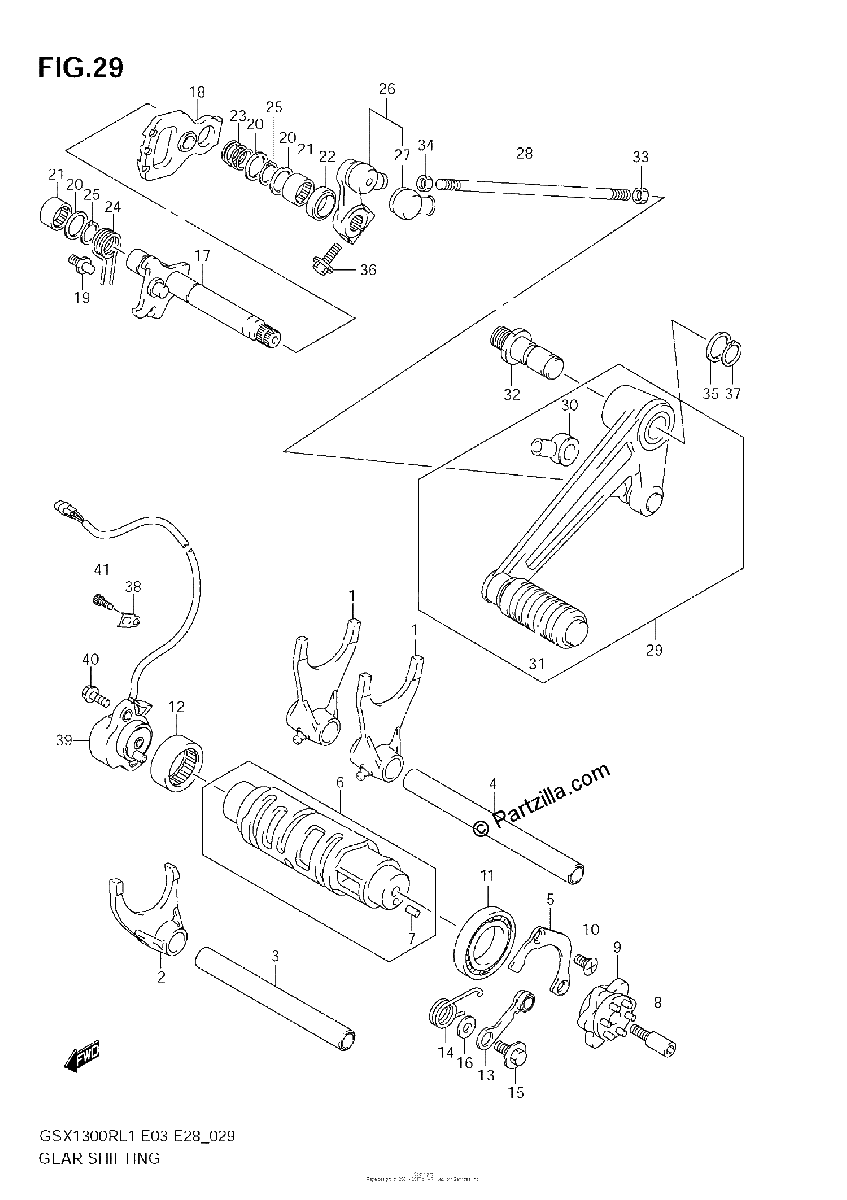 Diagrama de GEAR SHIFTING
