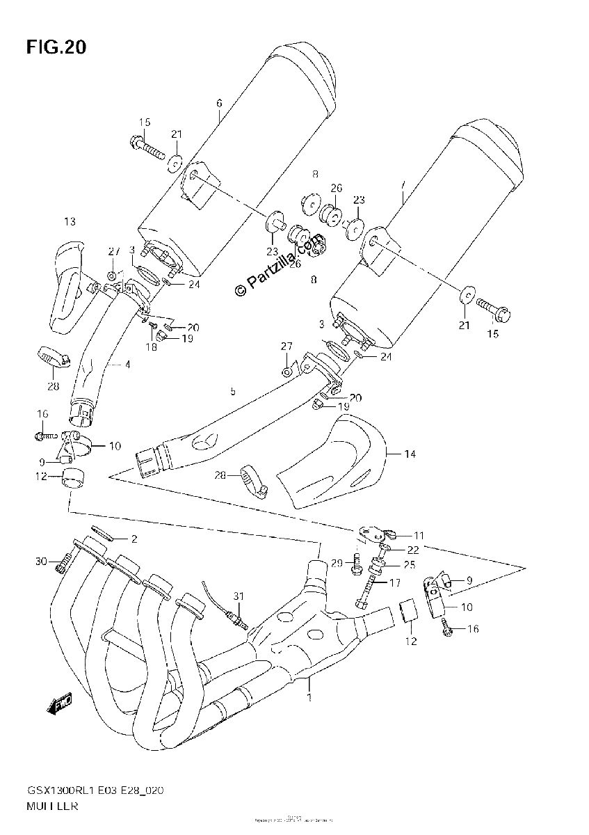 Diagrama de MUFFLER