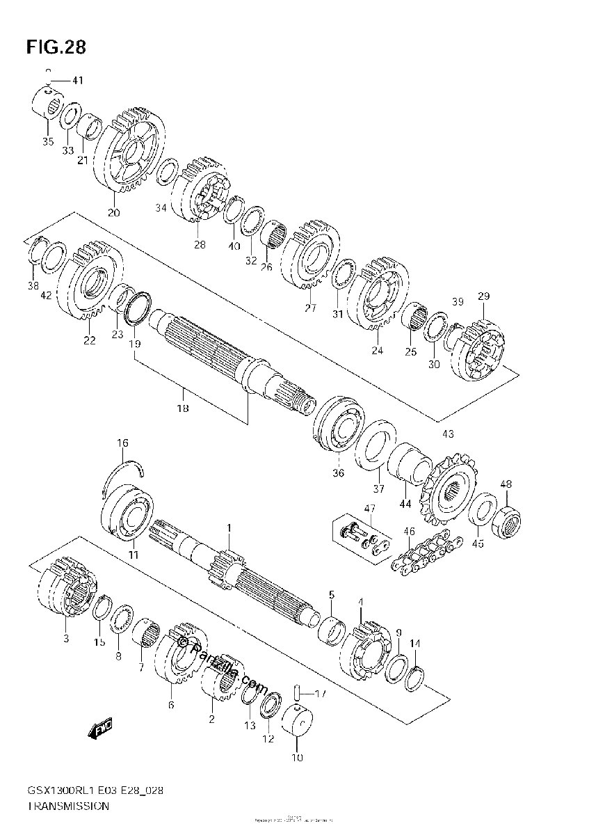 Diagrama de TRANSMISSION