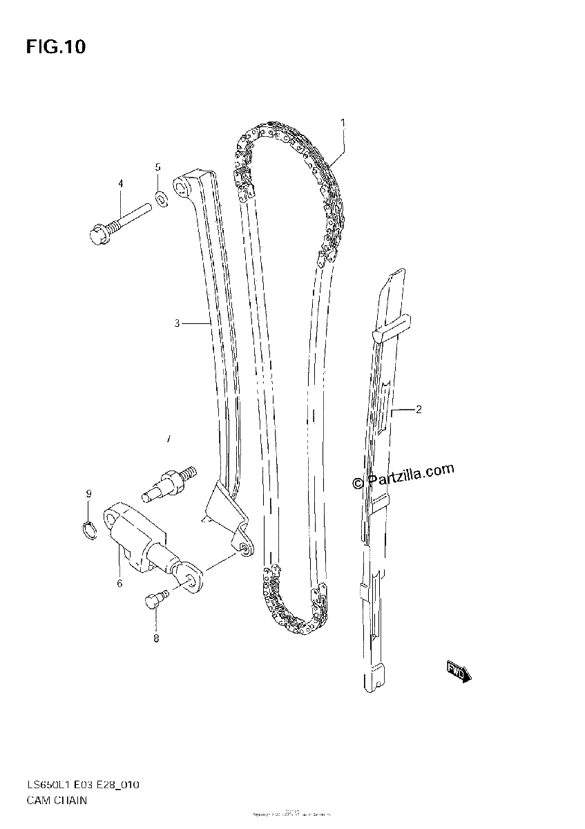 Diagrama de CAM CHAIN