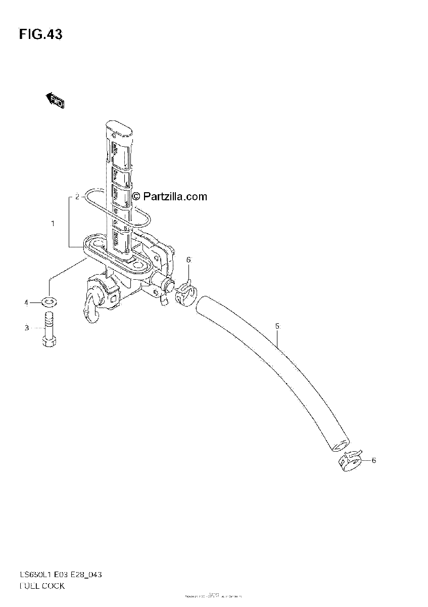 Diagrama de FUEL COCK