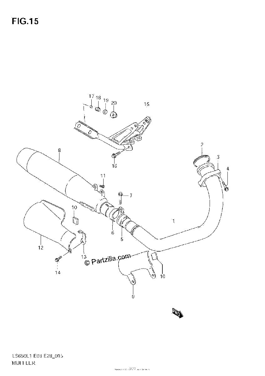 Diagrama de MUFFLER