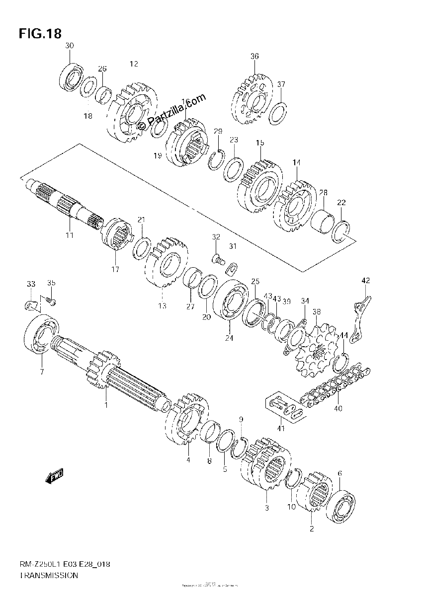 Diagrama de TRANSMISSION