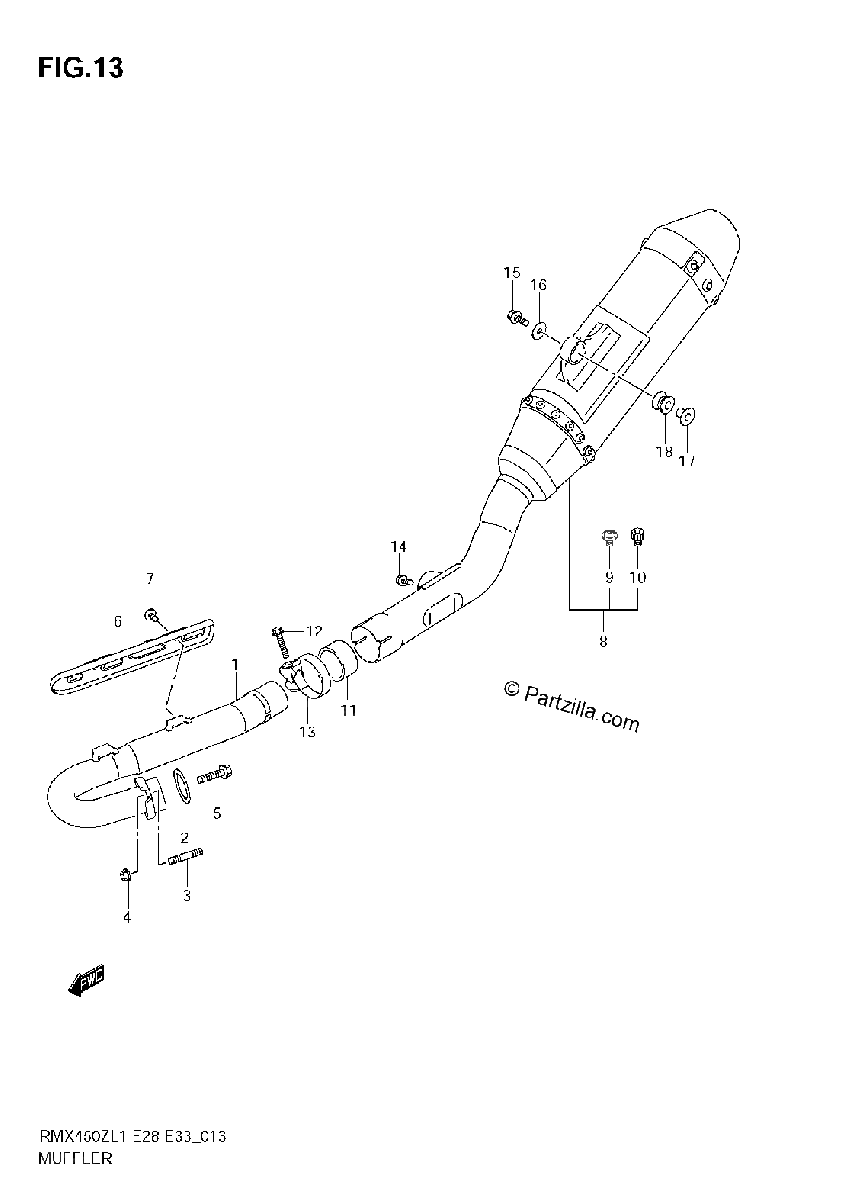 Diagrama de MUFFLER