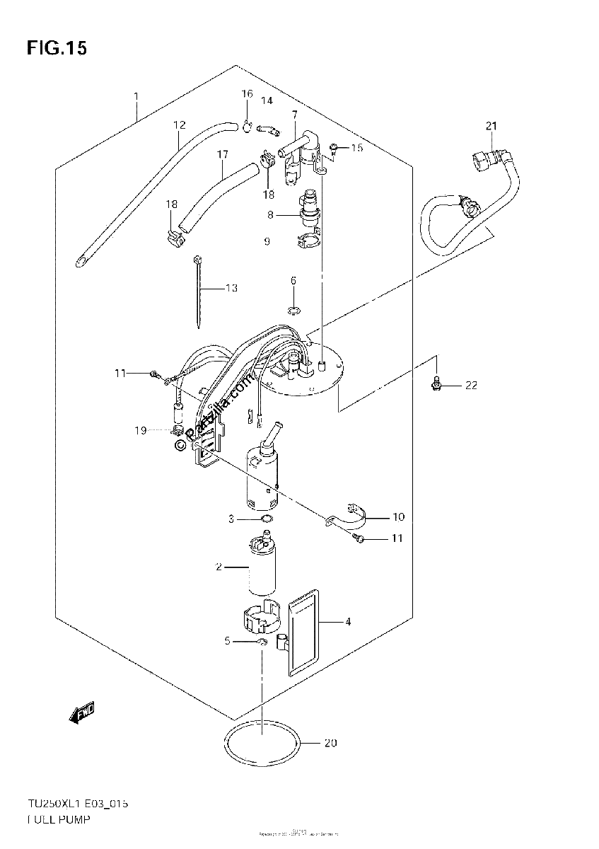 Diagrama de FUEL PUMP