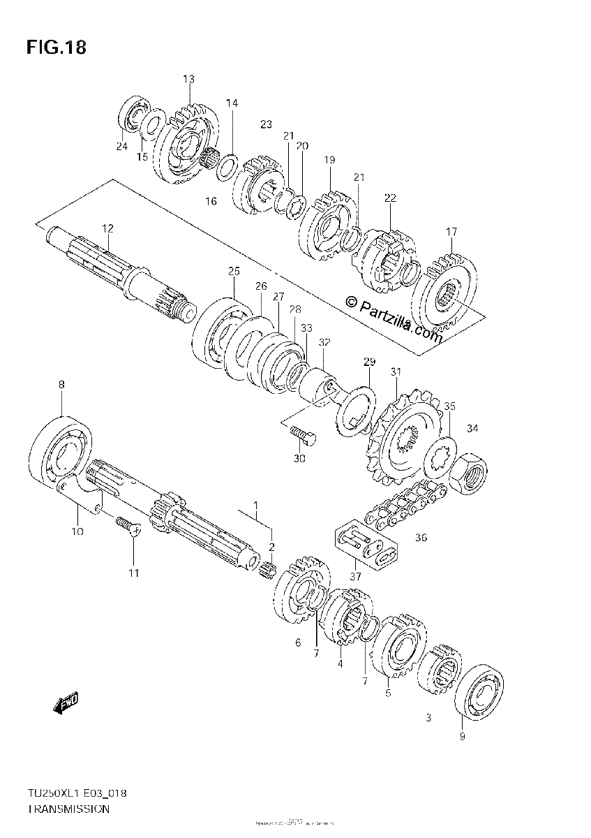 Diagrama de TRANSMISSION