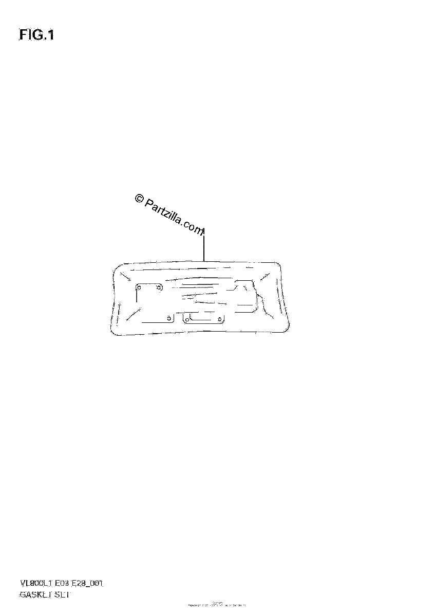Diagrama de GASKET SET