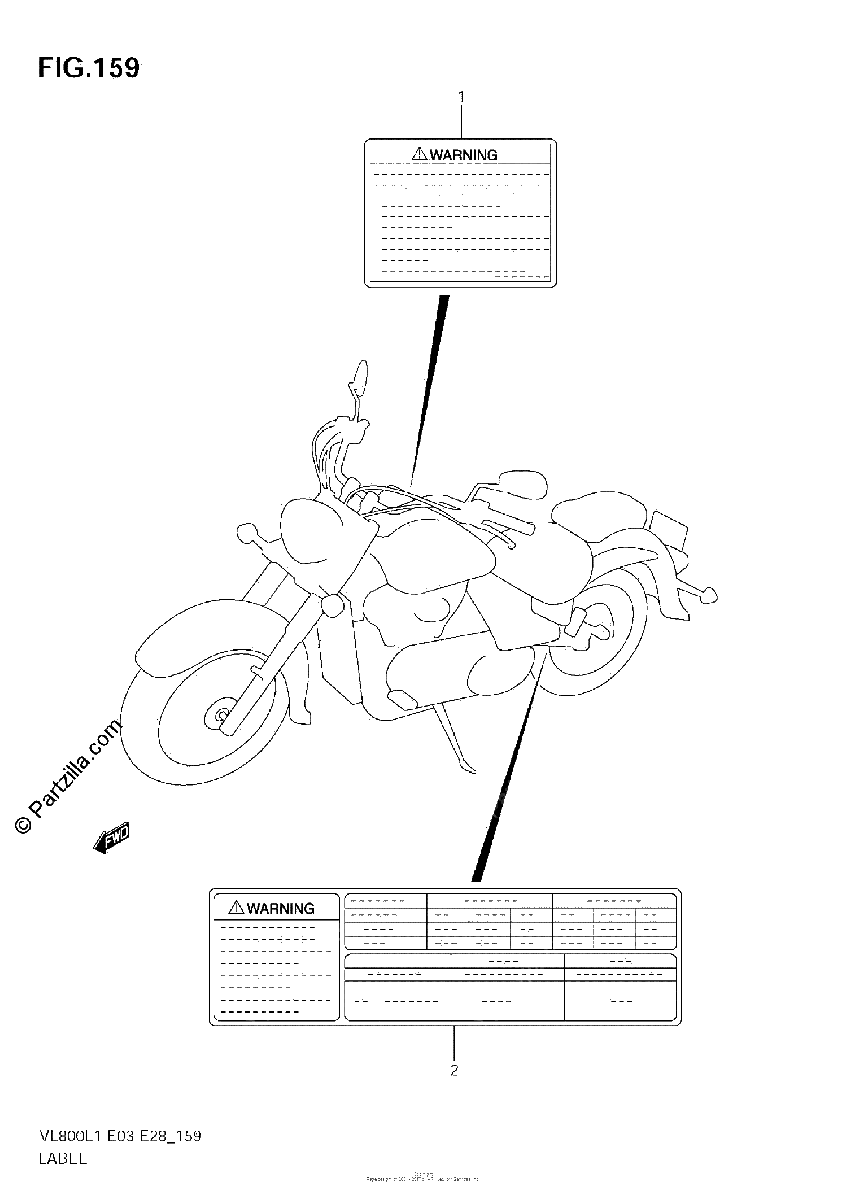 Diagrama de LABEL VL800C E28