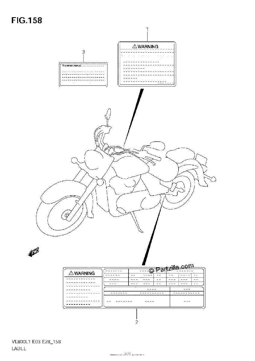 Diagrama de LABEL VL800C E3