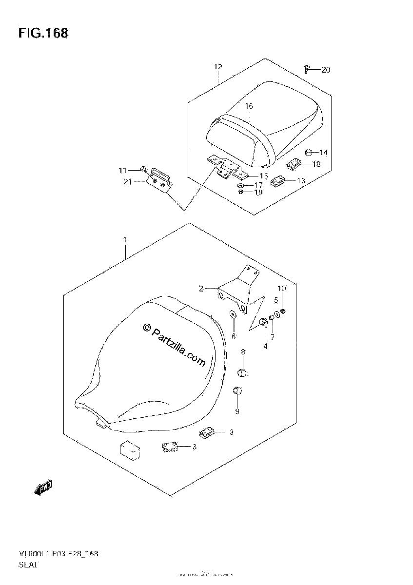 Diagrama de SEAT VL800C E28