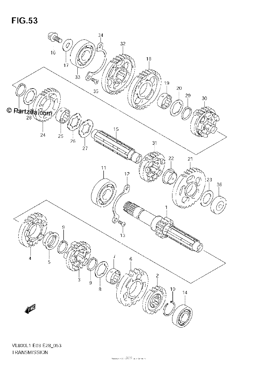 Diagrama de TRANSMISSION