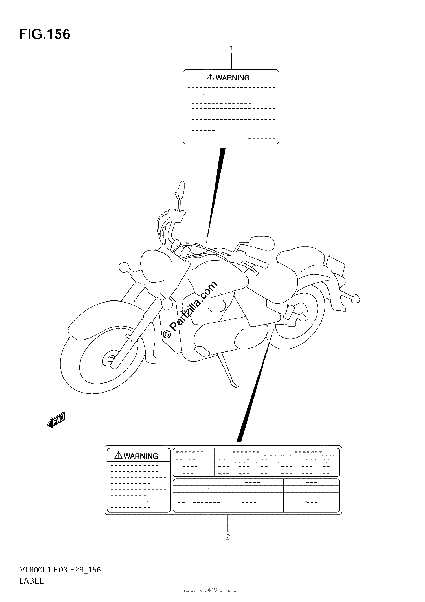 Diagrama de LABEL VL800 E28