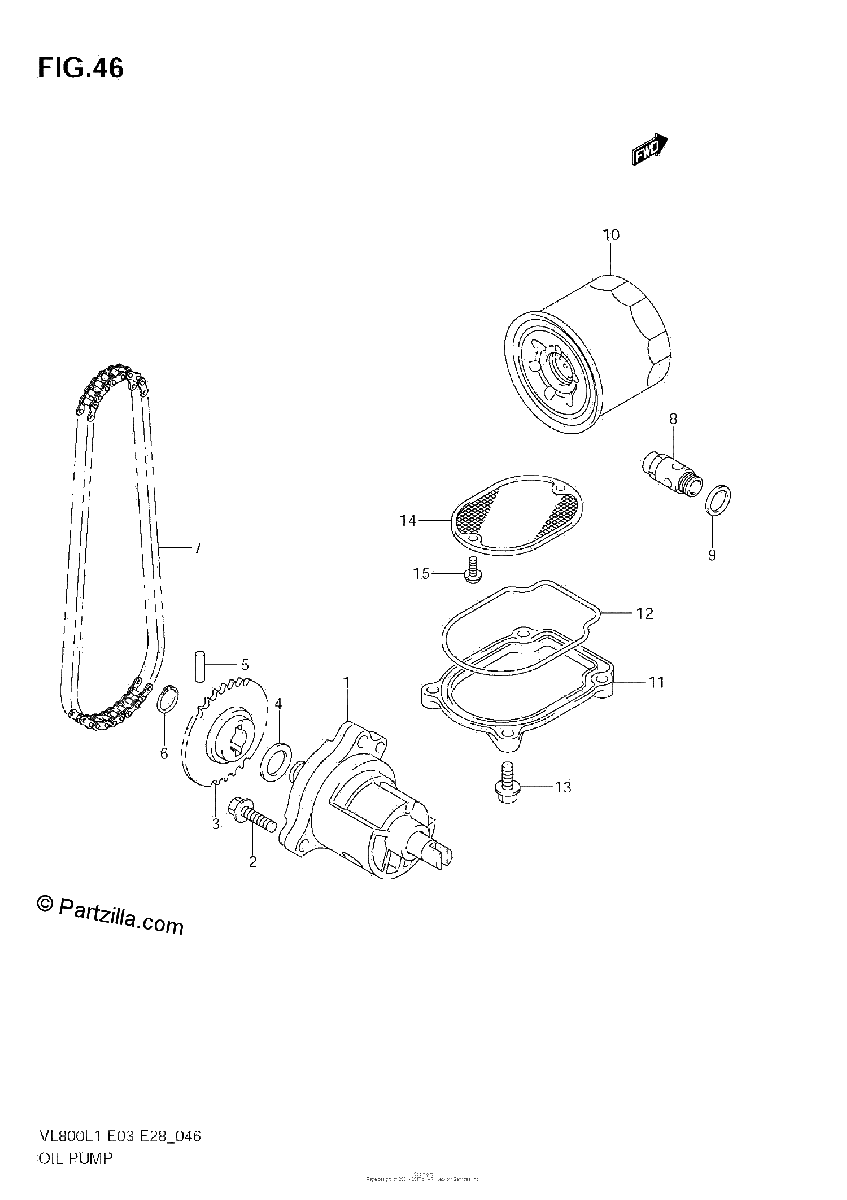 Diagrama de OIL PUMP