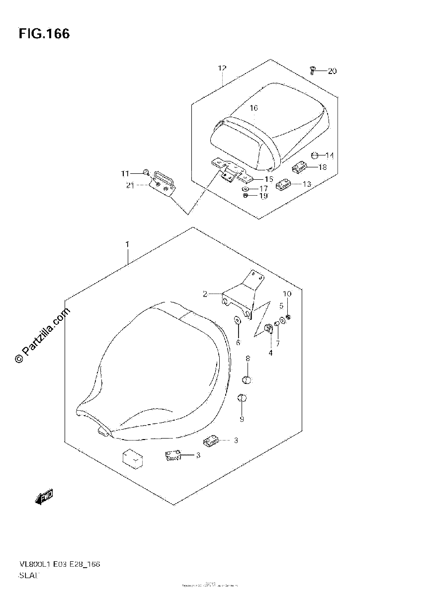 Diagrama de SEAT VL800 E33