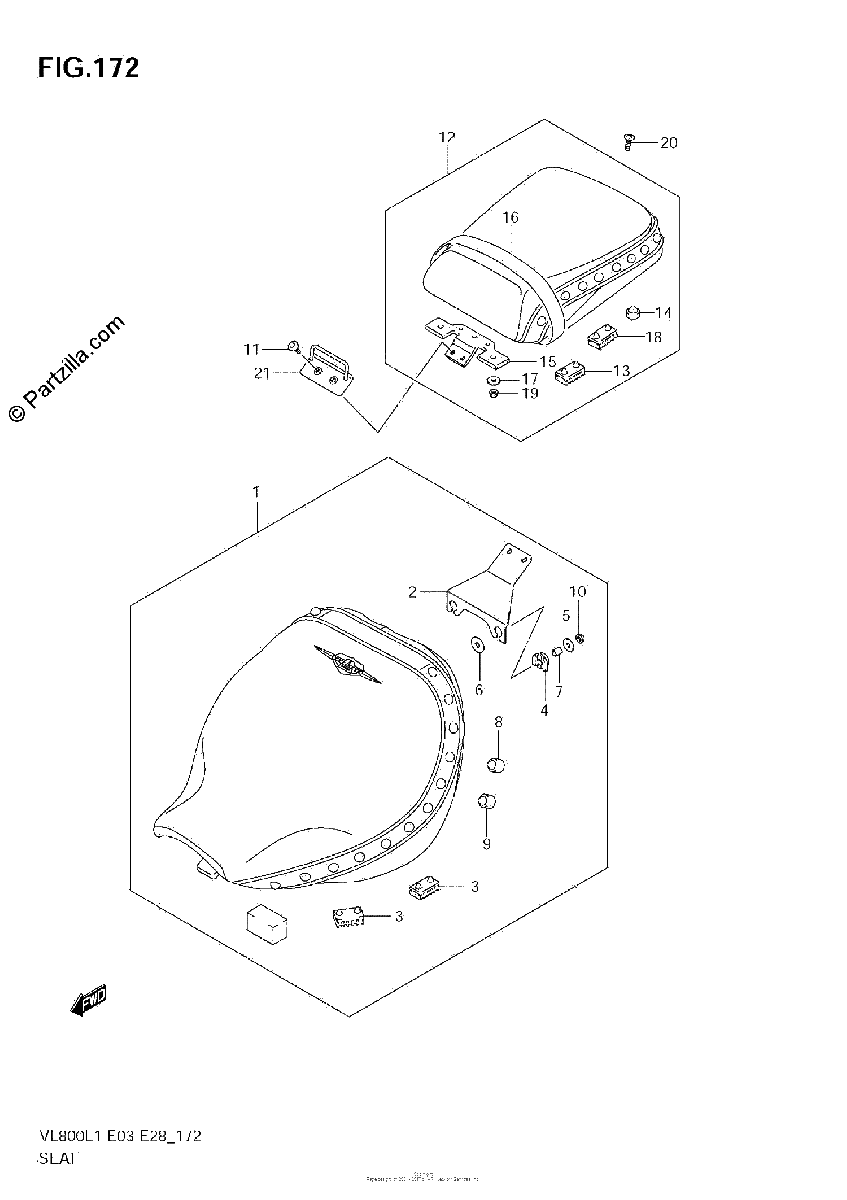 Diagrama de SEAT VL800T E33