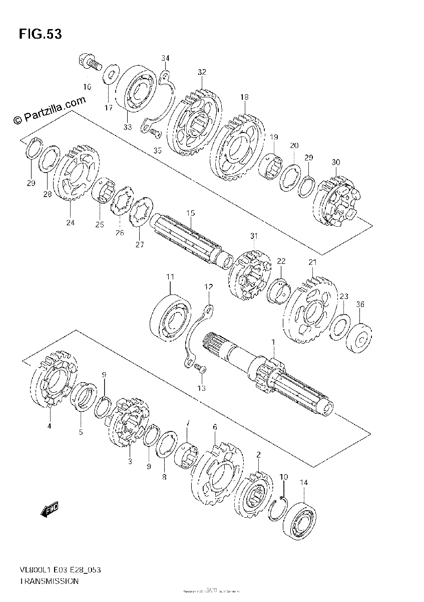 Diagrama de TRANSMISSION