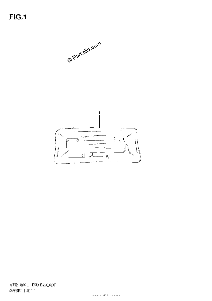 Diagrama de GASKET SET