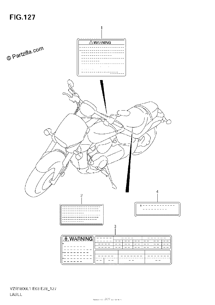 Diagrama de LABEL VZR1800 L1 E3