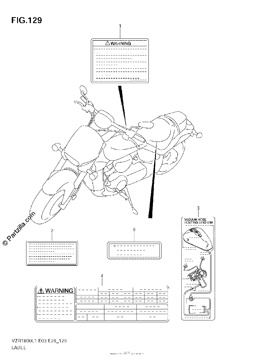Diagrama de LABEL VZR1800 L1 E33