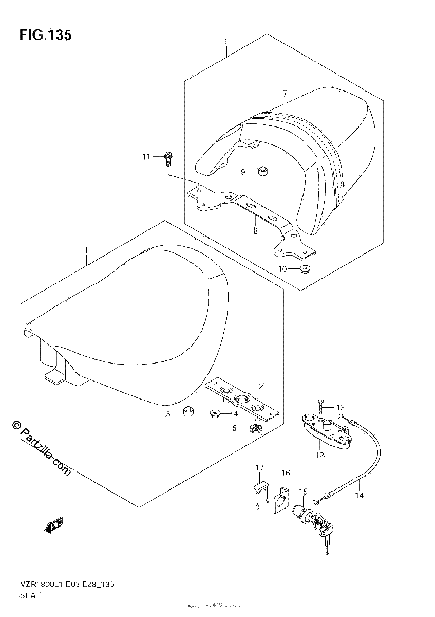 Diagrama de SEAT VZR1800 L1 E33