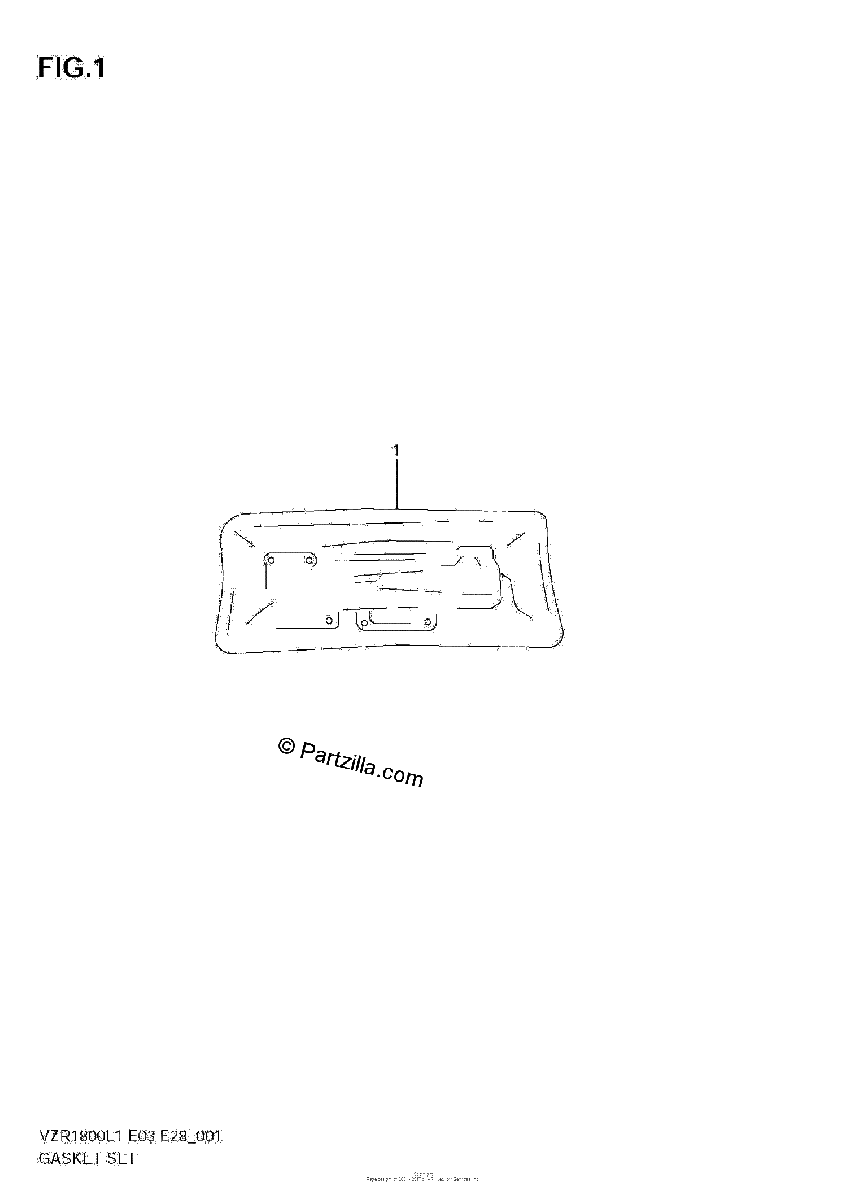 Diagrama de GASKET SET