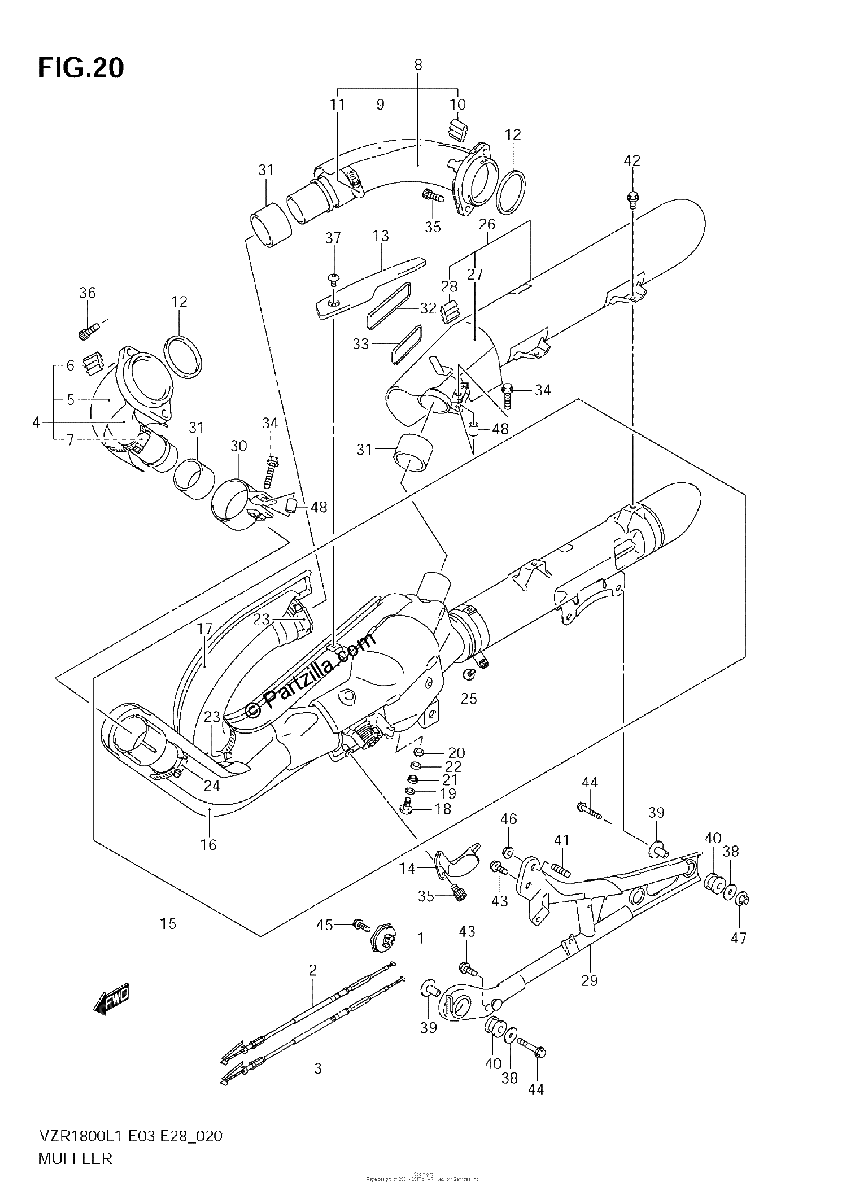 Diagrama de MUFFLER