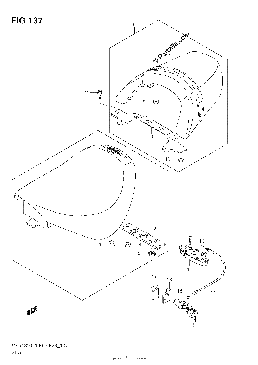 Diagrama de SEAT VZR1800Z L1 E28