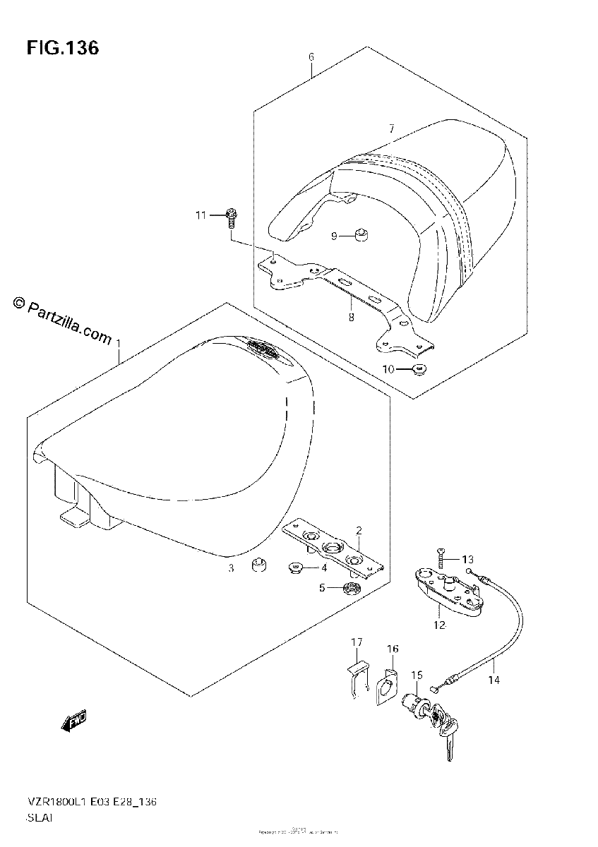 Diagrama de SEAT VZR1800Z L1 E3